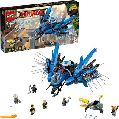 LEGO NINJAGO MOVIE 70614 Odrzutowiec Błyskawica