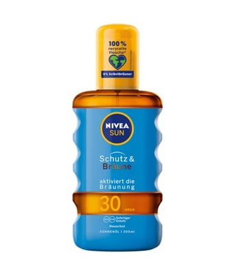 Olejek do opalania Nivea Sun 30 SPF 200 ml