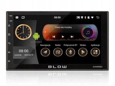 OUTLET Radio BLOW AVH-9930 2DIN 7" GPS Android BT