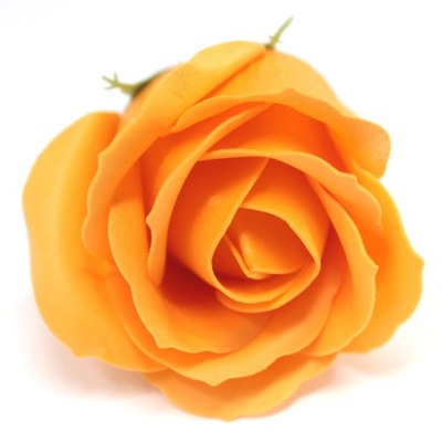 Pomarańczowe Róże Mydlane kwiaty róża mydło