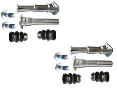 Opel corsa c combo направляющие шарниры болты штифты скоба суппорт перед фото №1