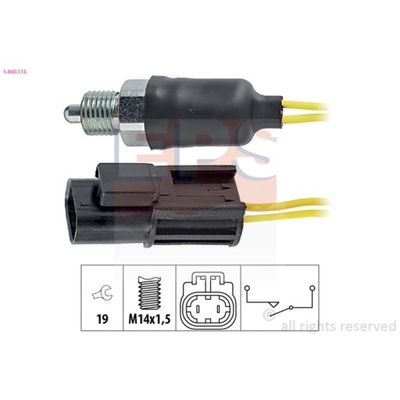 ПЕРЕКЛЮЧАТЕЛЬ, СТОП СИГНАЛ ЗАДНЕГО ХОДА EPS 1.860.115