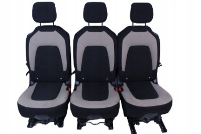 Заднє сидіння сидіння обшивки kpl. citroen c4 grand picasso ii 16r. 7os. фото №1