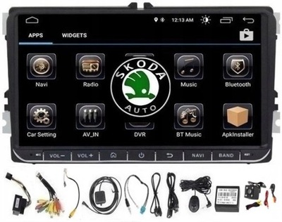 NAWIGACJA 2DIN RADIO SKODA OCTAVIA II YETI ROOMSTER FABIA II SUPERB II GPS