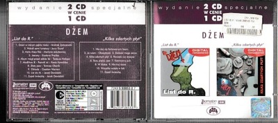 Płyta CD Dżem - List Do R. / Kilka Zdartych Płyt ______________________