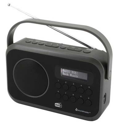 Radiobudzik Małe radio Mat DAB+, FM Soundmaster DAB270SW