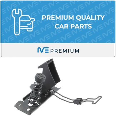 Замок капот двигателя renault master 3 iii opel movano b 2010- фото №1