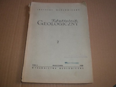 Kwartalnik geologiczny nr 2 rok 1958