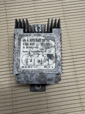 Mercedes slk r170 модуль вентилятора блок керування реле фото №1