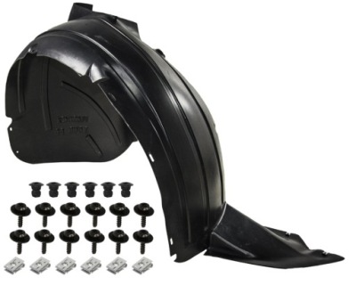 Подкрылок vw touran 2003-2010 перед правый + клипсы фото №1