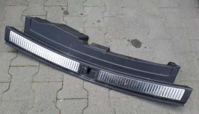 Vw touareg iii 760 защита поперечина задняя порог багажника фото №1