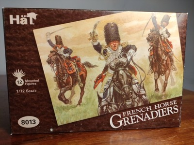 żołnierzyki 1:72 Hät 8013 francuscy grenadierzy Napoleona French grenadiers