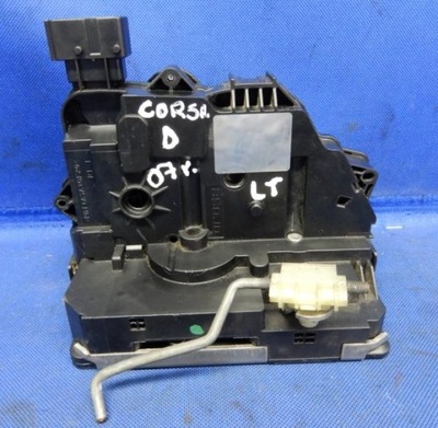 Замок двері правий задня opel corsa d 7pin фото №1