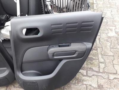 Обивка дверь citroen c3 aircross 18- правая задняя фото №1