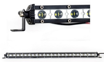 Панель led лампа рабочая led 24 led 12/24v bus tir koparka traktor najazd фото №1