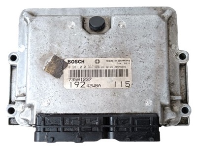 BOSCH VALDIKLIS KOMPIUTERIS VARIKLIO FIAT STILO 1.9 JTD 0281010337 73501237 