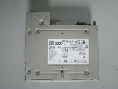 Радио мультимедиа модуль audi q4 e-tron 89a035043c фото №1
