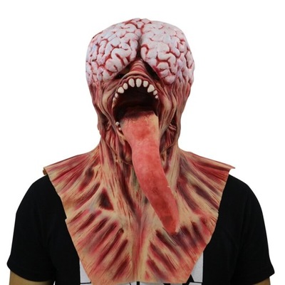 MASKA Horror Zombie maska lateksowa topienie pełna