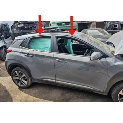 Hyundai kona i 17-23 дверь передние правое перед дверь задние правое задняя kpl фото №1