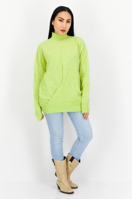 RIVER ISLAND SWETER Z DRAPOWANIEM Z PRZODU S