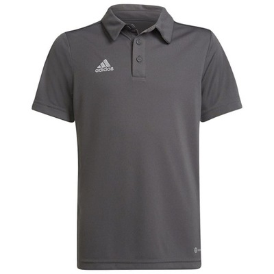 KOSZULKA ADIDAS ENTRADA 22 POLO SPORTOWA NA CO DZIEŃ DLA DZIECI SZARY 128