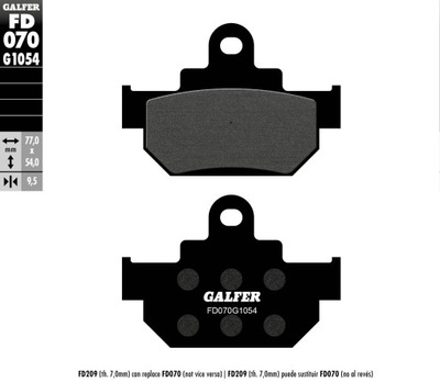 GALFER TRINKELĖS STABDŽIŲ KH106/2 SUZUKI (STORIS 9,5MM) 