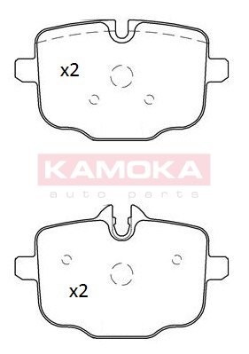 КОЛОДКИ ТОРМОЗНЫЕ BMW ЗАД