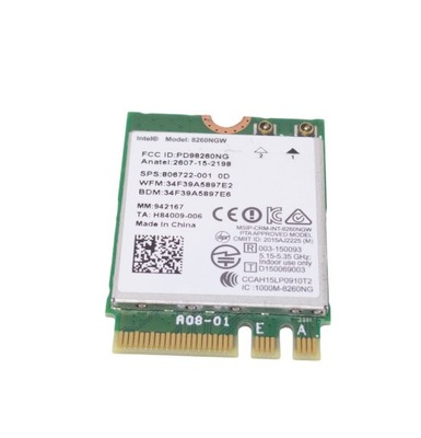 Karta Wifi HP EliteBook 820 G3 806722-001