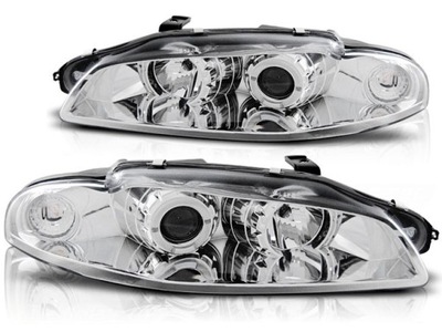 LAMPS GRILLES MITSUBISHI ECLIPSE 97-98 CHROME  