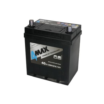 АКУМУЛЯТОР 4MAX 12V 40AH/330A P+