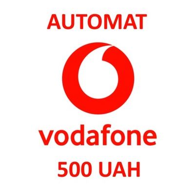 Doładowanie KARTY SIM Vodafone Ukraina 500 UAH