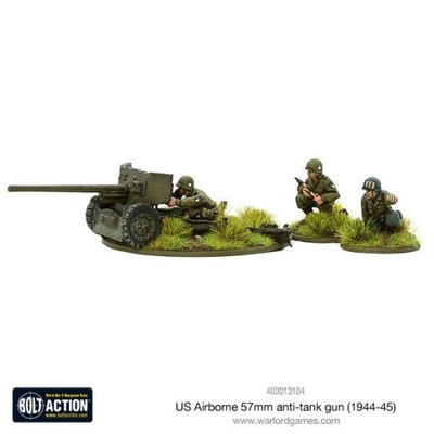 BOLT ACTION US Airborne 57mm anti-tank gun 1944-45