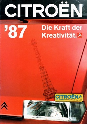 PROSPEKT CITROEN 1987