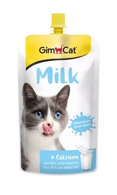 GIMCAT mleko w płynie dla kotów 200ml