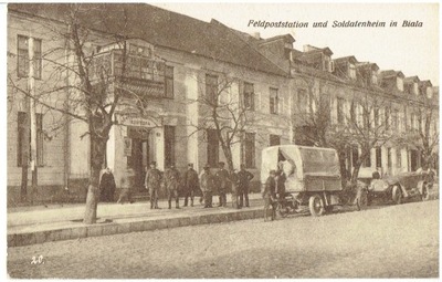 BIAŁA PODLASKA 1916 FELDPOSTSTATION POCZTA POLOWA