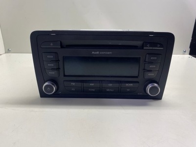 Audi a3 8p lift радіо cd concert 8p0035186p фото №1