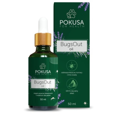 Pokusa BugsOut Oil olejek przeciw kleszczom 50ml