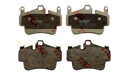 Тормозные колодки тормозные porsche задняя перед 911 997 04- c фото №1