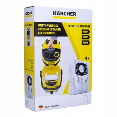 Worki Kärcher WD4 WD5 WD6 Oryginał!!