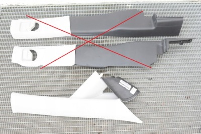 Mercedes vito w447 захист обшивка стійка скло права фото №1