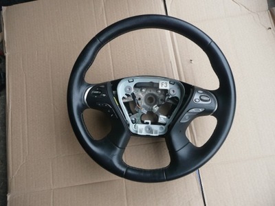 INFINITI Q70 13- STEERING WHEEL LEATHER GOOD CONDITION  