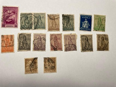 Angola znaczki pocztowe