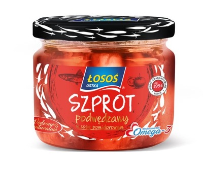 Łosoś Szprot podwędzany w sosie pomidorowym 250g