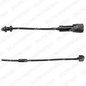 Датчик износа тормозная колодка delphi lz0166 фото №1