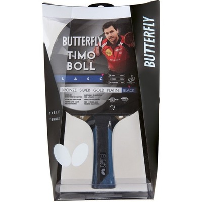 Rakietka do ping ponga butterfly timo boll black 85031