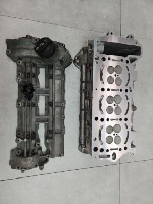 Jeep mercedes wk xk 3.0 crd головка правая gotowa do монтажа r6420163601 фото №1