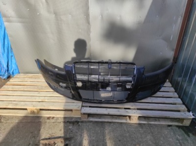 Бампер перед передний audi a6 c6 przedlift pdc 2004-2008r lz5d фото №1
