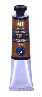 Farba olejna Astra Artea tuba 18ml - błękit Rembra