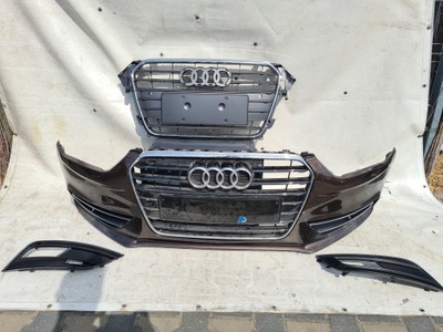 Бампер перед kompletny audi a4 b8 lift фото №1
