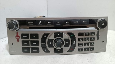 RADIO GAMYKLINĖS CITROEN C5 PEUGEOT 407 NAVIGACIJA 96632912YP EUROPA 06R 